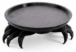 King Home SHP CRAB dekoratív tálca fekete rák alakú 3D nyomtatott