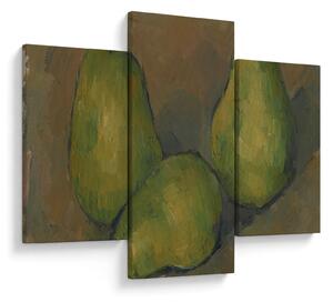 Kép - Paul Cézanne, Three Pears, reprodukciók (90x60 cm)