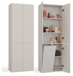 Fürdőszobaszekrény 60 cm szennyestartóval ATSO 5 - kasmír