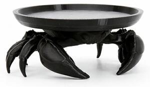 King Home SHP CRAB dekoratív tálca fekete rák alakú 3D nyomtatott
