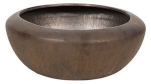 Campbell kerámia tál bronz 36x16cm