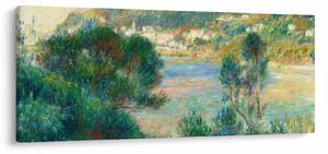 Kép - Auguste Renoir, View of Monte Carlo from Cap Martin, reprodukciók (120x50 cm)