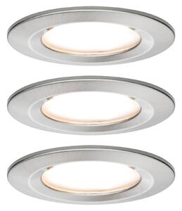 Paulmann Nova LED beép. l. 3 db készl. merev, vas