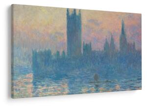 Kép - Claude Monet, The Houses of Parliament, Sunset, reprodukciók (90x60 cm)