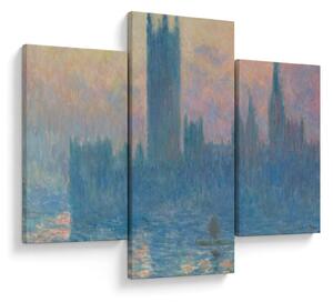 Kép - Claude Monet, The Houses of Parliament, Sunset, reprodukciók (90x60 cm)