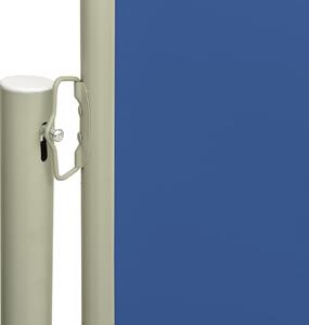 VidaXL kék behúzható oldalsó terasznapellenző 180 x 300 cm