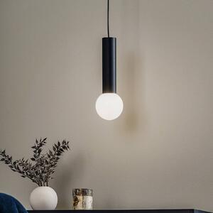 LEDS-C4 Mist fürdőszobai függő lámpa IP44 fekete, dimmelhető, Fekete, Fürdőszoba, Üveg, Modern