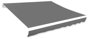 VidaXL antracitszürke vászon napellenző tető 600 x 300 cm