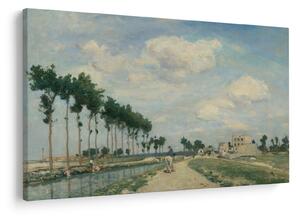 Kép - Johan Barthold Jongkind, The Towpath, reprodukciók (90x60 cm)