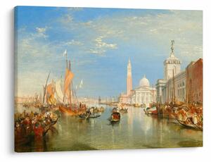 Kép - Joseph Mallord William Turner, Venice the Dogana and San Giorgio Maggiore, reprodukciók (70x50 cm)