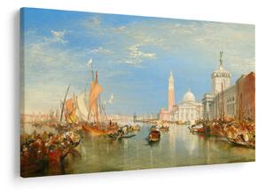 Kép - Joseph Mallord William Turner, Venice the Dogana and San Giorgio Maggiore, reprodukciók (90x60 cm)