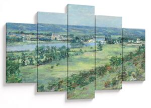 Kép - Theodore Robinson, The Valley of the Seine, From the Hills of Giverny, reprodukciók (150x105 cm)