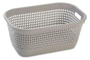 Ruháskosár 45 l, szürke