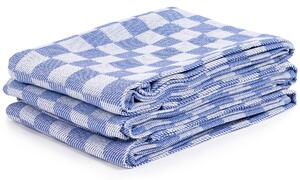 4Home Working towel Cube kék 50 x 90 cm, 3 db-os szett