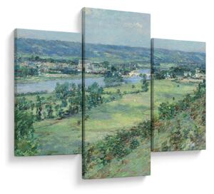 Kép - Theodore Robinson, The Valley of the Seine, From the Hills of Giverny, reprodukciók (90x60 cm)