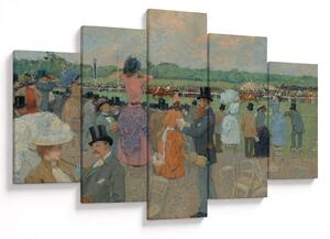 Kép - Jean-Louis Forain, The Races at Longchamp, reprodukciók (150x105 cm)