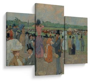 Kép - Jean-Louis Forain, The Races at Longchamp, reprodukciók (90x60 cm)