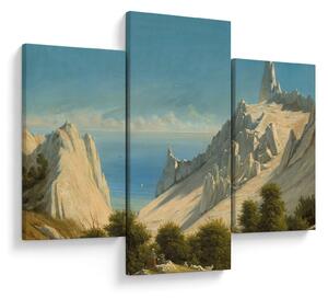 Kép - Georg Emil Libert, View of Sommerspiret, the Cliffs of Møn, reprodukciók (90x60 cm)