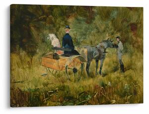 Kép - Henri de Toulouse-Lautrec, The Trap, reprodukciók (70x50 cm)