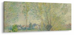 Kép - Claude Monet, The Willows, reprodukciók (120x50 cm)
