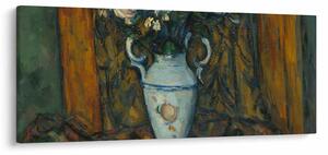 Kép - Paul Cézanne, Vase of Flowers, reprodukciók (120x50 cm)