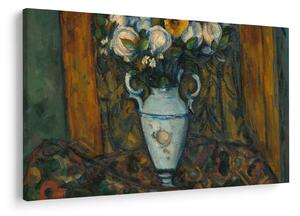 Kép - Paul Cézanne, Vase of Flowers, reprodukciók (90x60 cm)