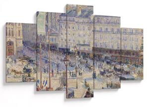 Kép - Camille Pissarro, The Place du Havre, reprodukciók (150x105 cm)