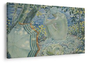 Kép - Frederick Carl Frieseke, On the Bank, reprodukciók (90x60 cm)