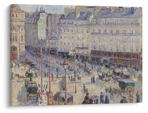 Kép - Camille Pissarro, The Place du Havre, reprodukciók (70x50 cm)
