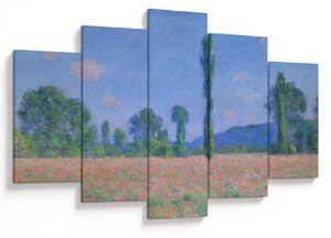 Kép - Claude Monet, Poppy Field (Giverny), reprodukciók (150x105 cm)