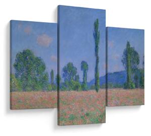 Kép - Claude Monet, Poppy Field (Giverny), reprodukciók (90x60 cm)