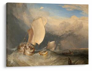 Kép - William Turner, Fishing Boats with Hucksters Bargaining for Fish, reprodukciók (70x50 cm)