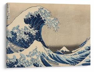 Kép - Katsushika Hokusai, Under the Wave off Kanagawa, reprodukciók (70x50 cm)