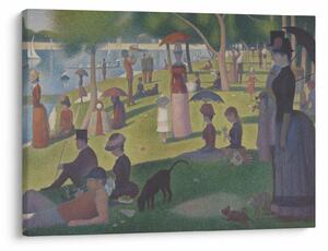 Kép - Georges Seurat, A Sunday on La Grande Jatte, reprodukciók (70x50 cm)