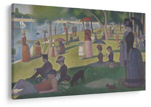 Kép - Georges Seurat, A Sunday on La Grande Jatte, reprodukciók (90x60 cm)