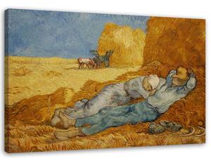 Gario Vászonkép Szieszta - Vincent van Gogh reprodukció Méret: 60 x 40 cm