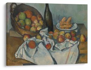Kép - Paul Cezanne, The Basket of Apples, reprodukciók (70x50 cm)
