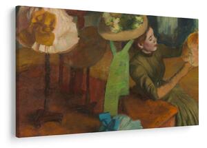 Kép - Edgar Degas, The Millinery Shop, reprodukciók (90x60 cm)
