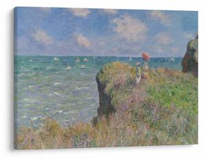 Kép - Claude Monet, Cliff Walk at Pourville, reprodukciók (70x50 cm)