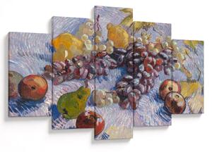 Kép - Vincent van Gogh, Grapes, Lemons, Pears, and Apples, reprodukciók (150x105 cm)