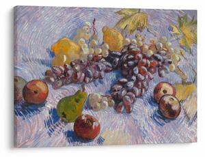 Kép - Vincent van Gogh, Grapes, Lemons, Pears, and Apples, reprodukciók (70x50 cm)