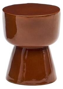 Kerámia kerek kerti tárolóasztal ø 36 cm Mesquida – Kave Home