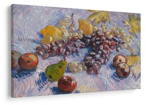 Kép - Vincent van Gogh, Grapes, Lemons, Pears, and Apples, reprodukciók (90x60 cm)