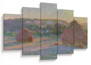 Kép - Claude Monet, Stacks of Wheat (End of Summer) , reprodukciók (150x105 cm)