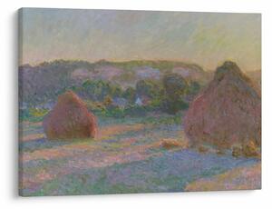 Kép - Claude Monet, Stacks of Wheat (End of Summer) , reprodukciók (70x50 cm)