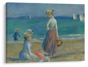 Kép - Auguste Renoir, Figures on the Beach, reprodukciók (70x50 cm)