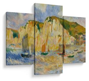 Kép - Auguste Renoir, Sea and Cliffs, reprodukciók (90x60 cm)