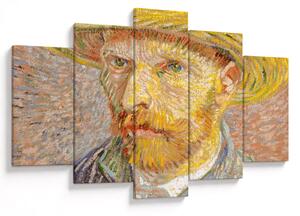 Kép - Vincent van Gogh, Self-Portrait with a Straw Hat (The Potato Peeler), reprodukciók (150x105 cm)