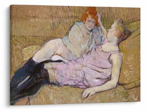 Kép - Henri de Toulouse-Lautrec, The Sofa, reprodukciók (70x50 cm)