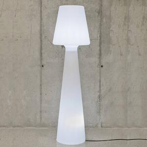Newgarden Lola LED álló lámpa, kábel, 200 cm, Fehér / opál, Műanyag